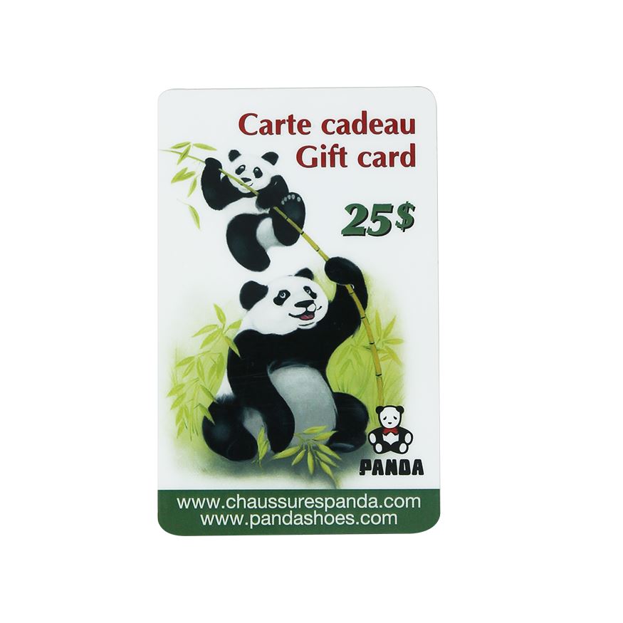 CARTE CADEAU/GIFT CARD 25$