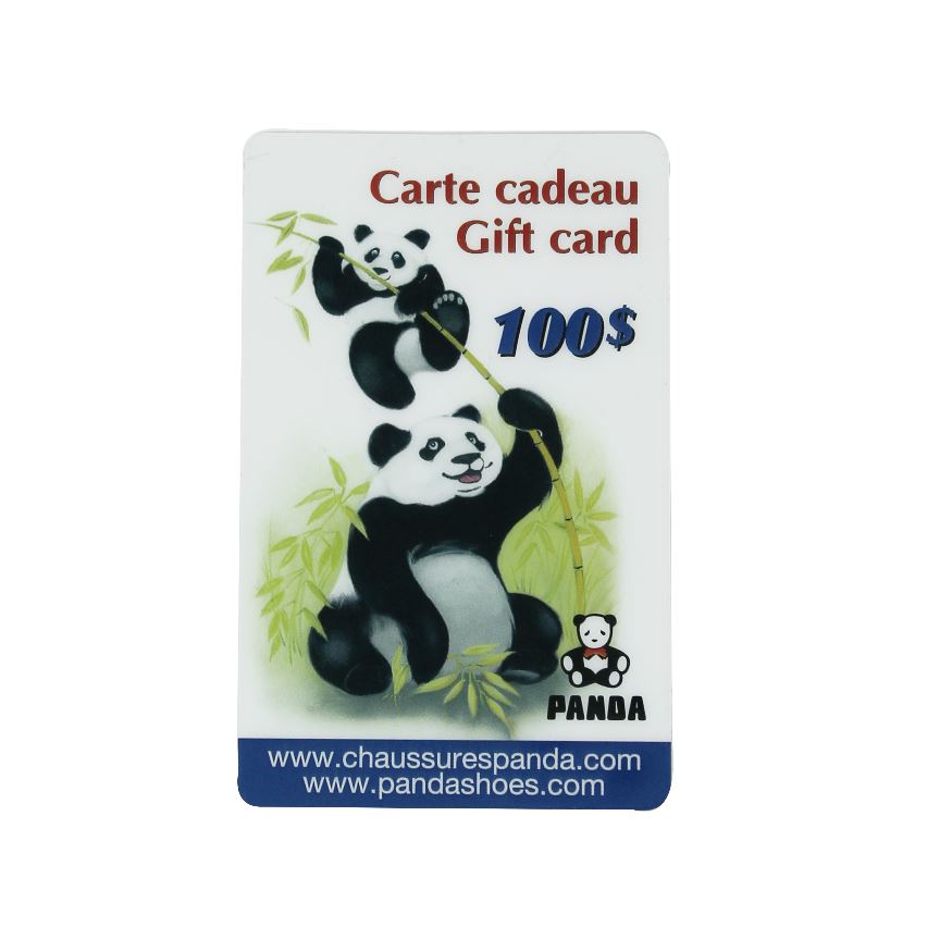CARTE CADEAU/GIFT CARD 100$